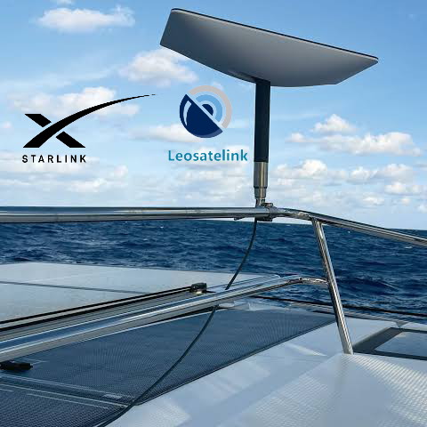 Instalasi Starlink Maritime Leosatelink