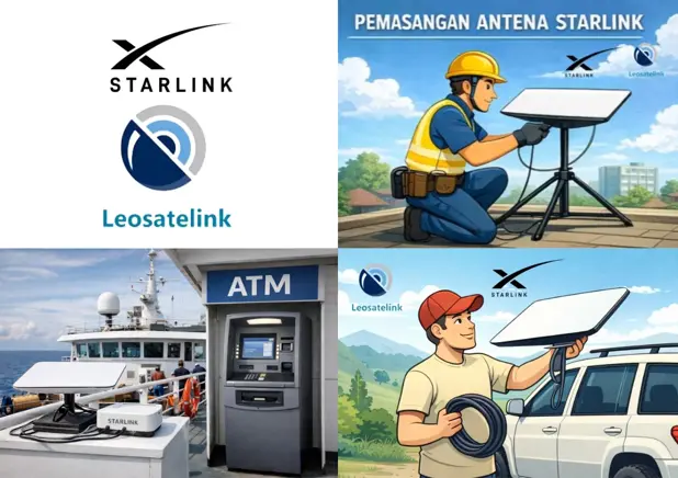 layanan starlink internet dan starlink vpn leosatelink