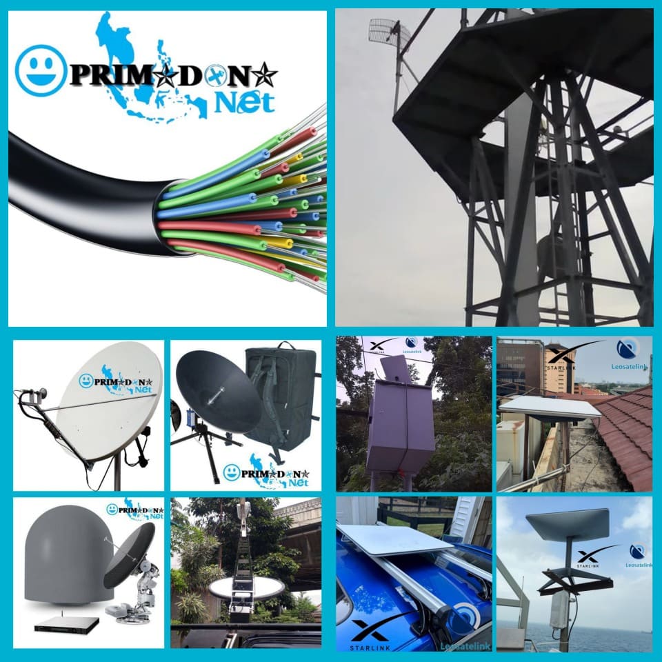 layanan internet dedicated murah primadona net dan leosatelink